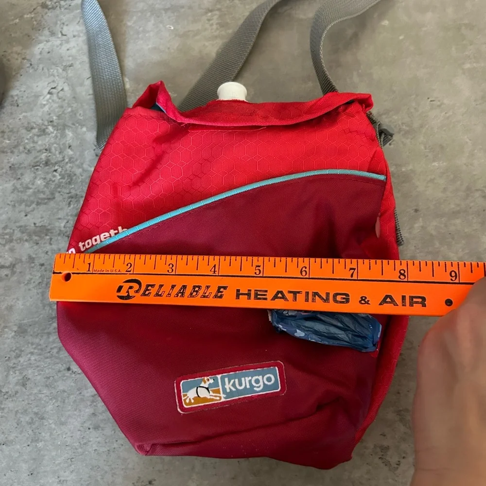 Kurgo Red Dog Backpack